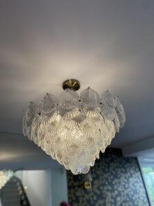 Elegant chandelier design from Beaumaris Project Gallery