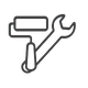 Interior design tools icon representing Melbourne services