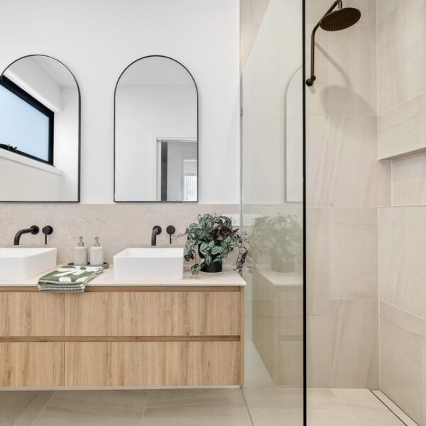 Modern bathroom interior by Residential Design Services