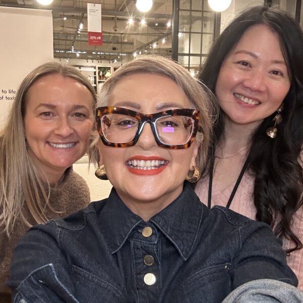 Visitors enjoying Melbourne's top interior design gallery.